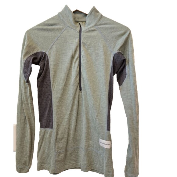 Artilect Systems Pullover Womens S Boulder 125g Merino Wool 1/4 Zip base layer - Picture 1 of 11